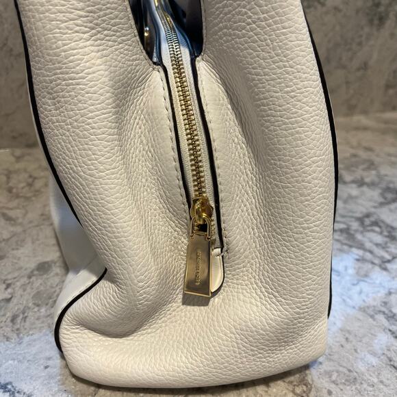 Michael Kors Rosemary Hobo Shoulder Bag, White - Picture 7 of 9